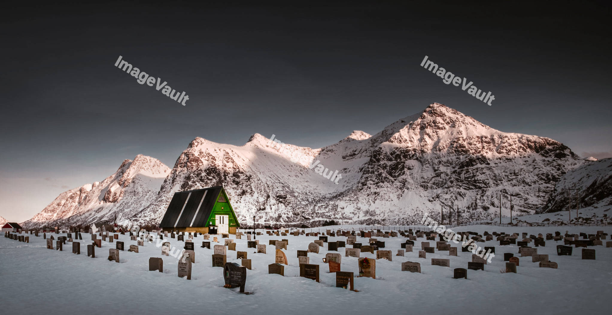 Gravestones In Norway
